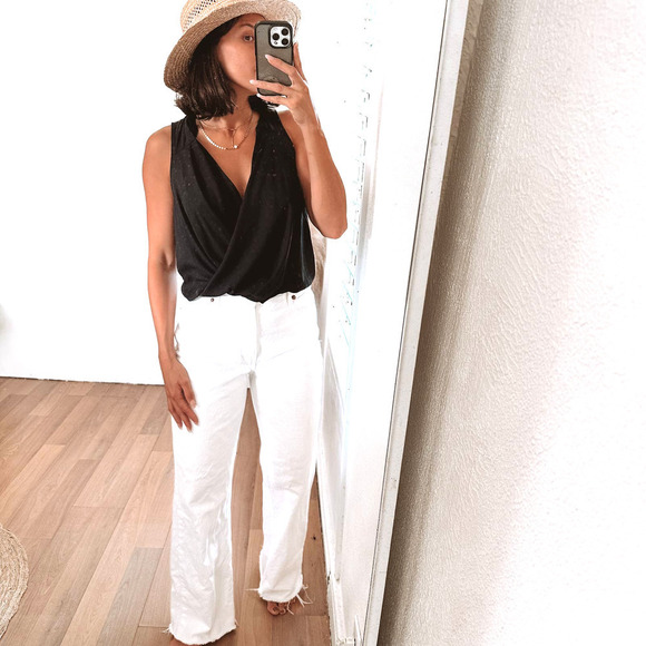 Free People So Fine Tank Top Black Size XS - Picture 7 of 14